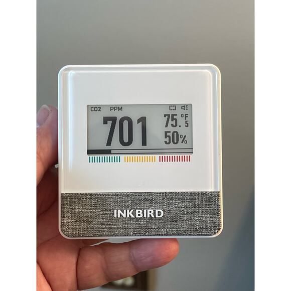 Inkbird Other - NEW OPEN BOX INKBIRD CO2 Detector Bluetooth Indoor Air Quality Monitor IAM-T1